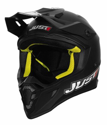 JUST1 Helmet J34 Adventure Shape Neon Yellow