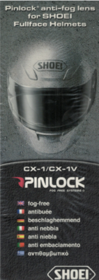 SHOEI pinlock Helder DKS-021