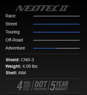 SHOEI Neotec 2 JAUNT TC-5