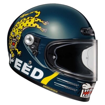 SHOEI GLAMSTER 06 CHEETAH CUSTOM CYCLES