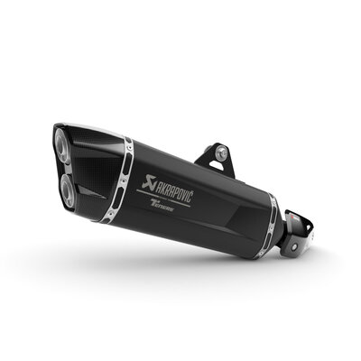 Akrapovic Slip on uitlaat zwart Ténéré 700 2025