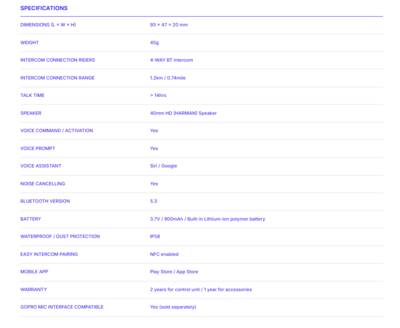 EXO-Com LINK-1 communicatie systeem DuoPack