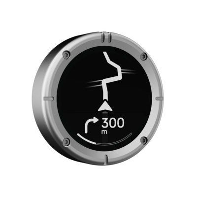 BEELINE Navigatiesysteem Moto II ZilverGrijs