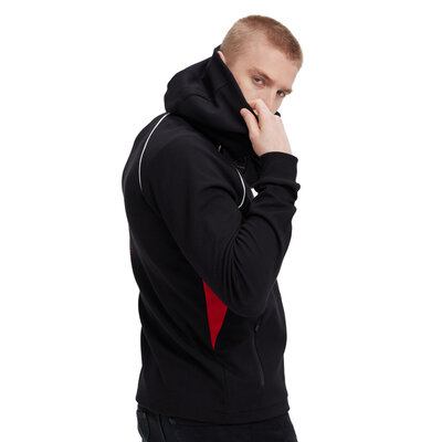 REVS Hoodie met rits voor heren