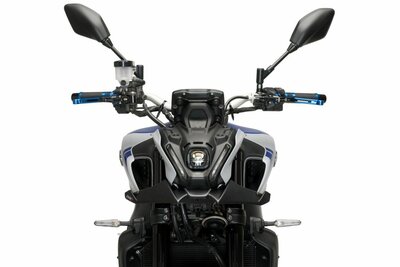PUIG Naked Front Spoiler mat zwart voor Yamaha MT-09 '21-23