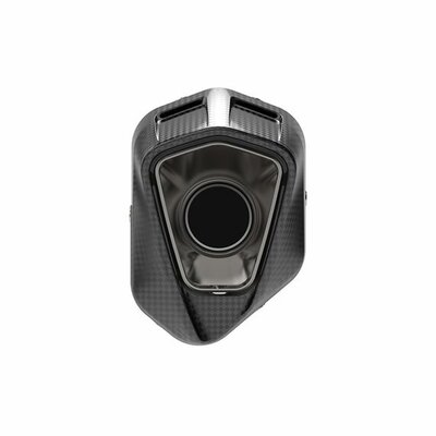 MIVV Uitlaatsysteem Delta Race High Level Black RVS MT-07 (2014 - )