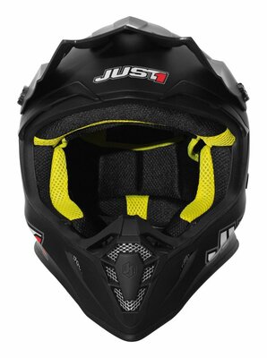 JUST1 Helmet J34 Adventure Shape Neon Yellow