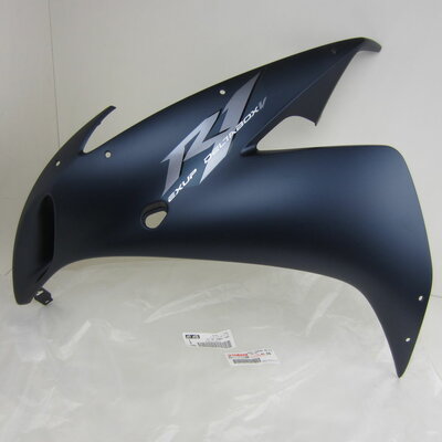 Yamaha YZF R1 5VY 2005 zijkuip links Silver Storm