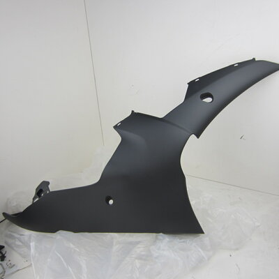 Yamaha YZF R6 13S onderkuip Matt Black Metallic rechts