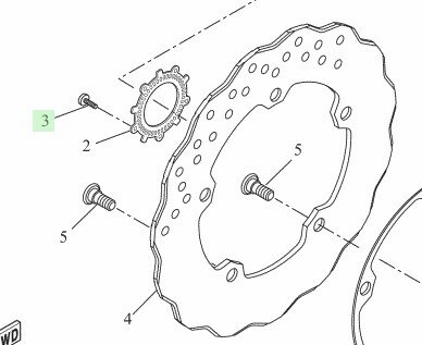 ABS Krans Bout Yamaha 90149-05029