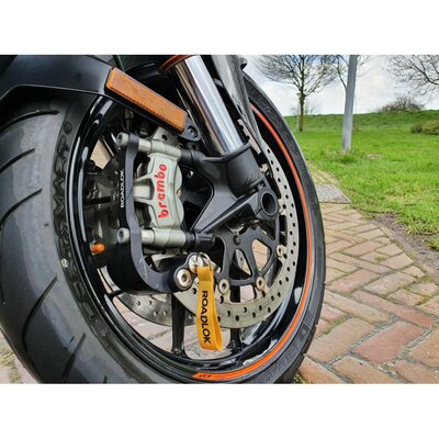 Roadlok motorslot voor radiale remklauwen