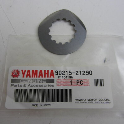 Yamaha Voortandwiel borgplaat