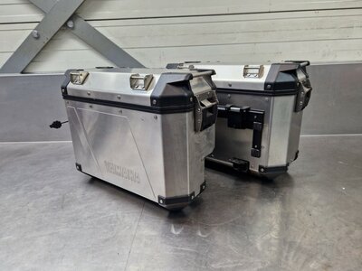 Yamaha Adventure zijkoffer set Aluminium