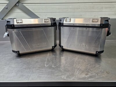 Yamaha Adventure zijkoffer set Aluminium
