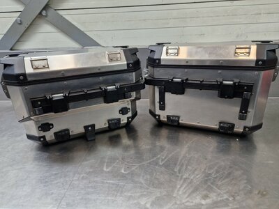 Yamaha Adventure zijkoffer set Aluminium