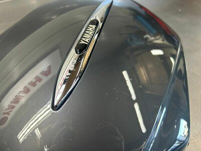 Yamaha FJR1300 Zijkoffer deksel links Grijs