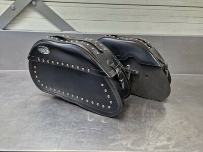 Zijtassen set met dragers Yamaha XVS1100 Dragstar