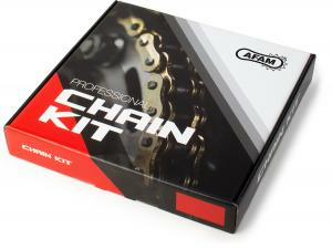 AFAM Kettingset Yamaha Tenere 700 Staalkleurig - 520
