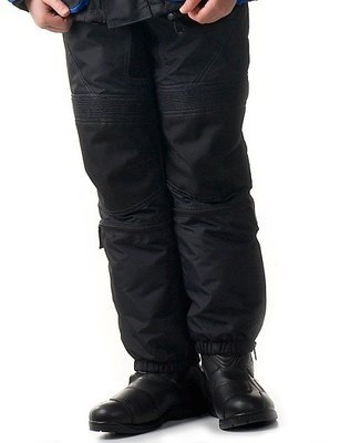 IGM Kinder motorbroek zwart